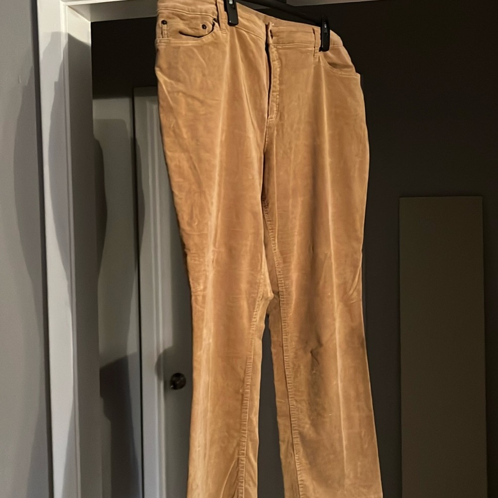 St. John's Bay Women's Straight Leg Camel Pants